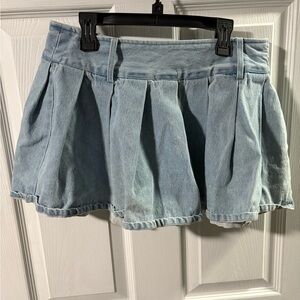 Social Collision denim skirt size medium